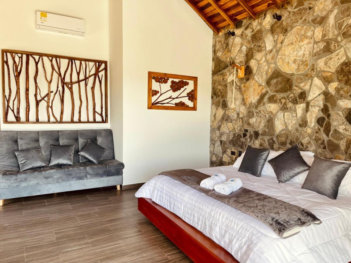 Hotel Campestre Palmas Del Zamorano San Gil Buitenkant foto