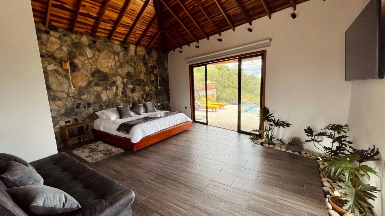 Hotel Campestre Palmas Del Zamorano San Gil Buitenkant foto